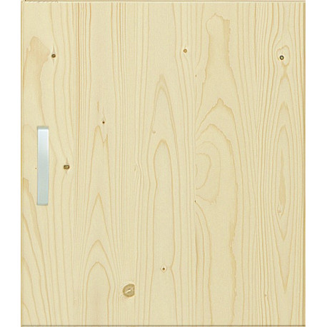 Porte droite massive lisse  50 cm