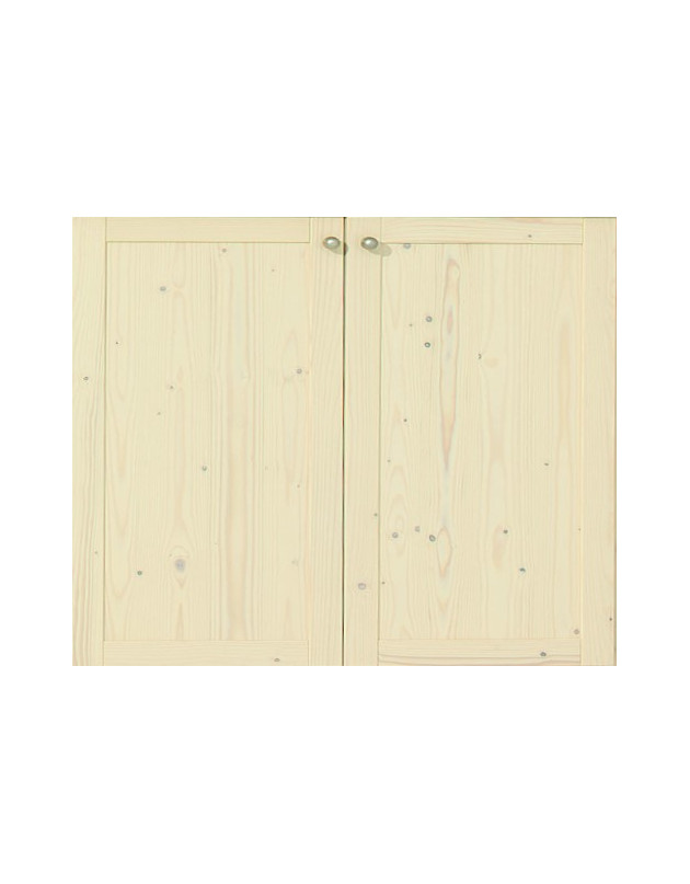 Porte coulissante massive lisse 80