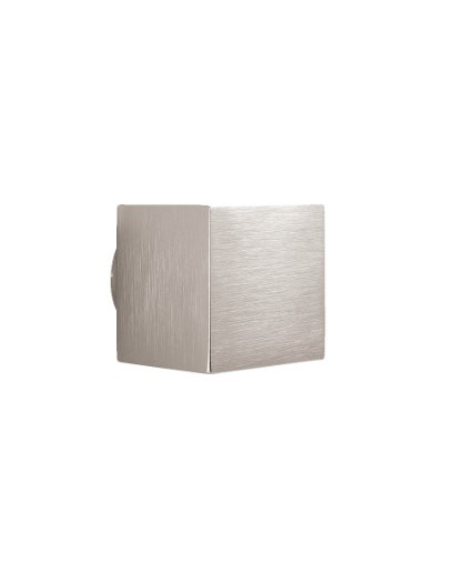 Bouton CUBE nickel mat