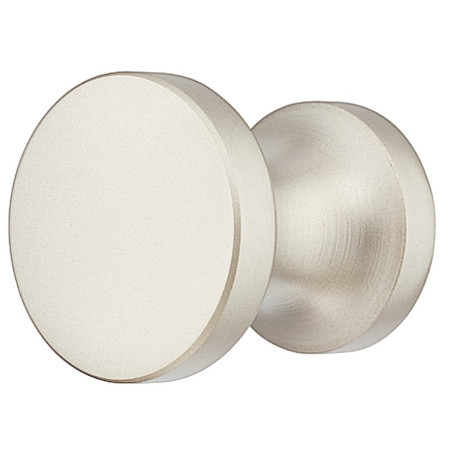 Bouton ROND laiton nickel mat