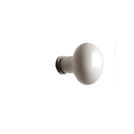 Bouton PORCELAINE blanc