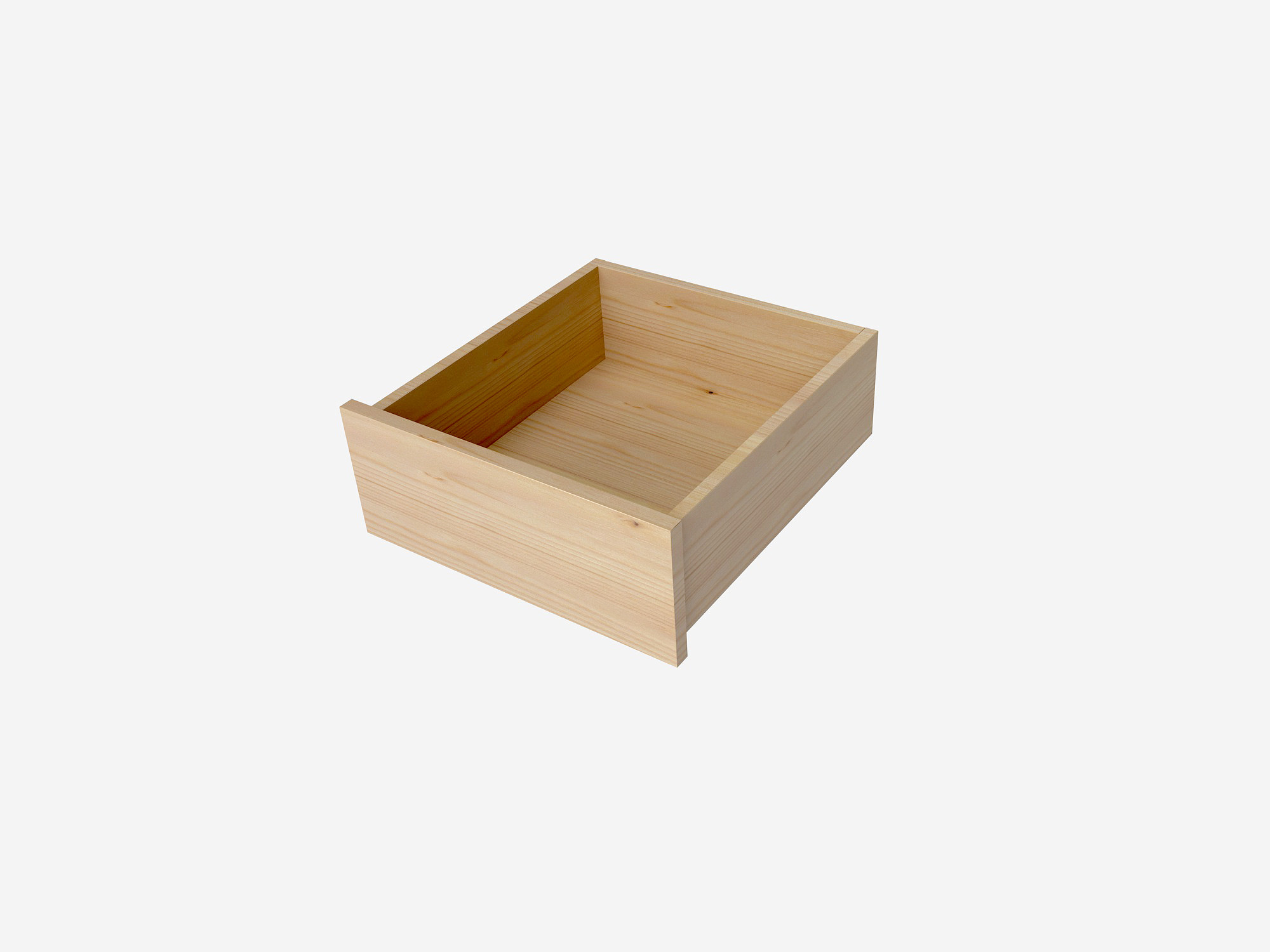 Boîte de rangement en bois spécial tiroir
